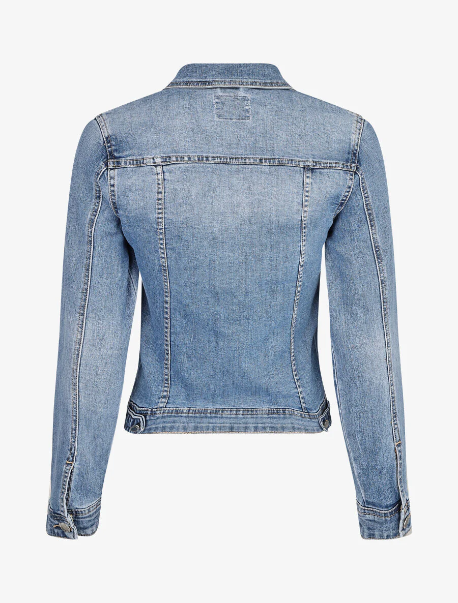 Aangesloten spijkerjasje - Blauw denim - Image 2
