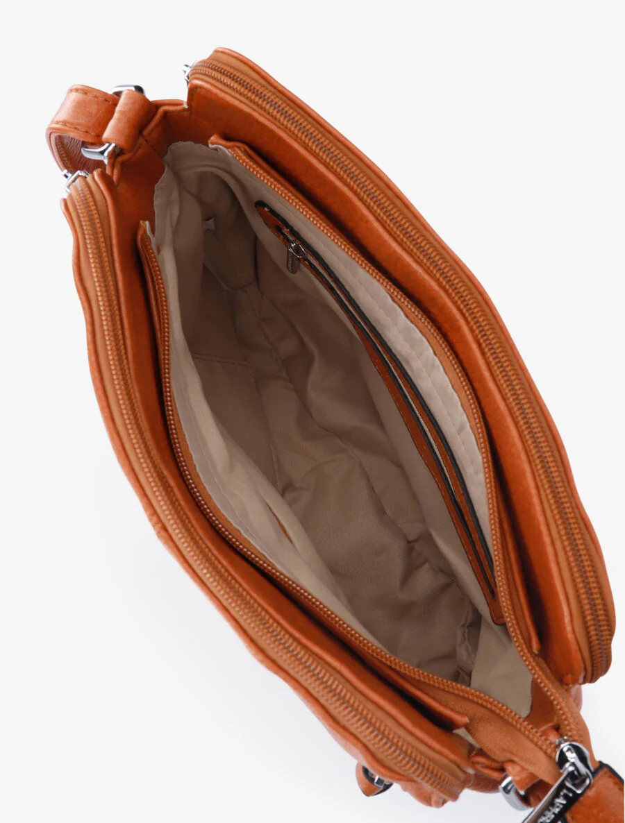 Amara schoudertas - oranje - Image 5