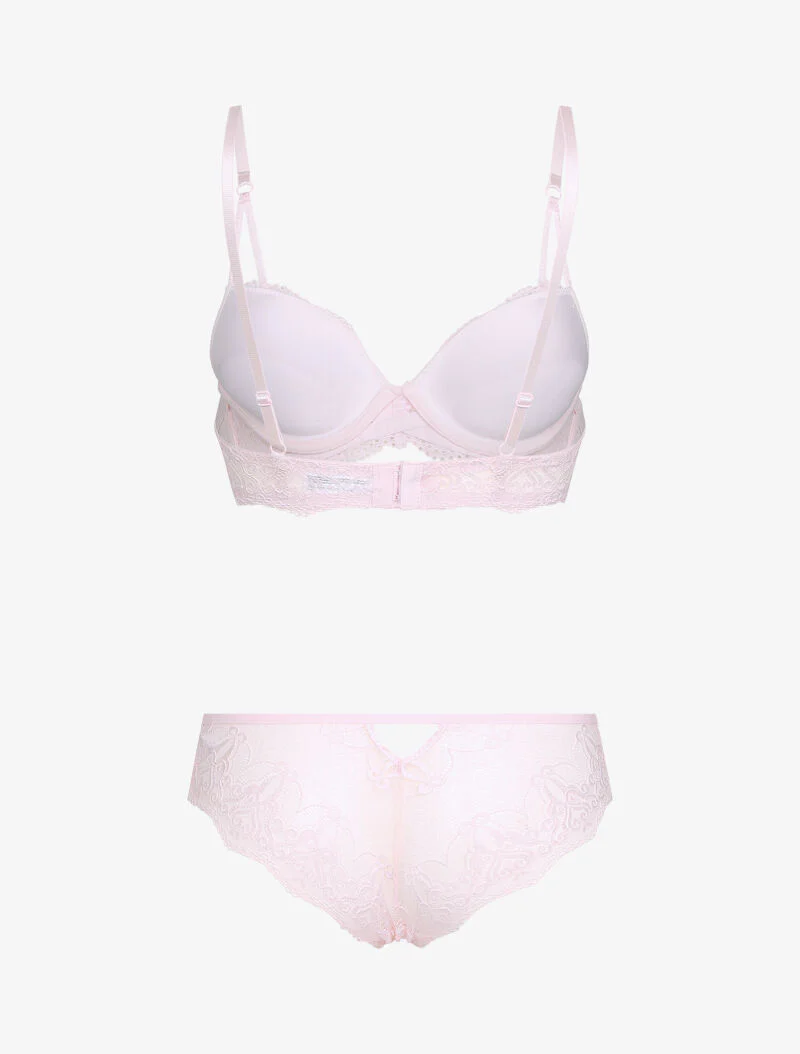 Barok kantenset - roze - Image 2