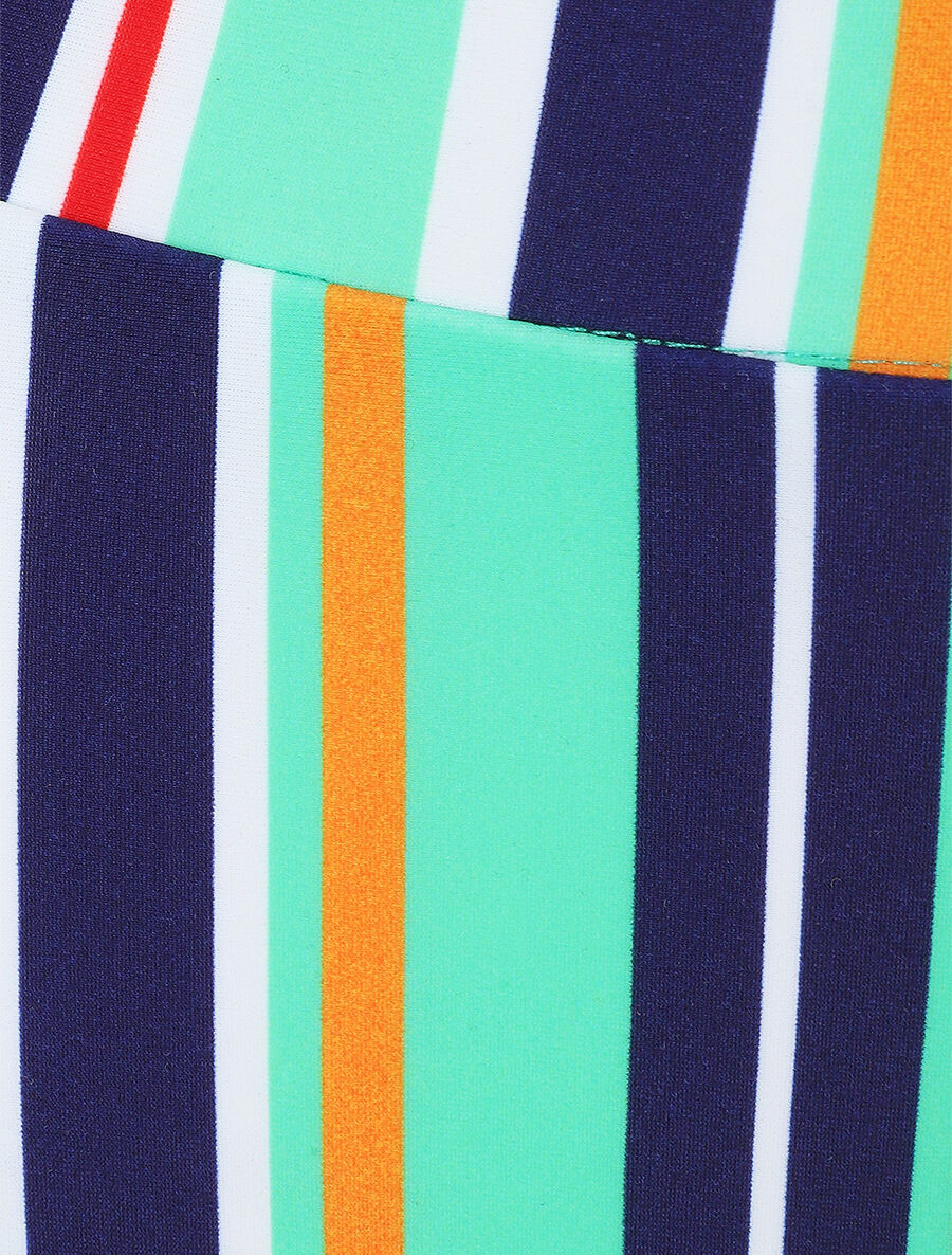 Bikini met bandjes om te strikken aan de hals - Groen - Image 3
