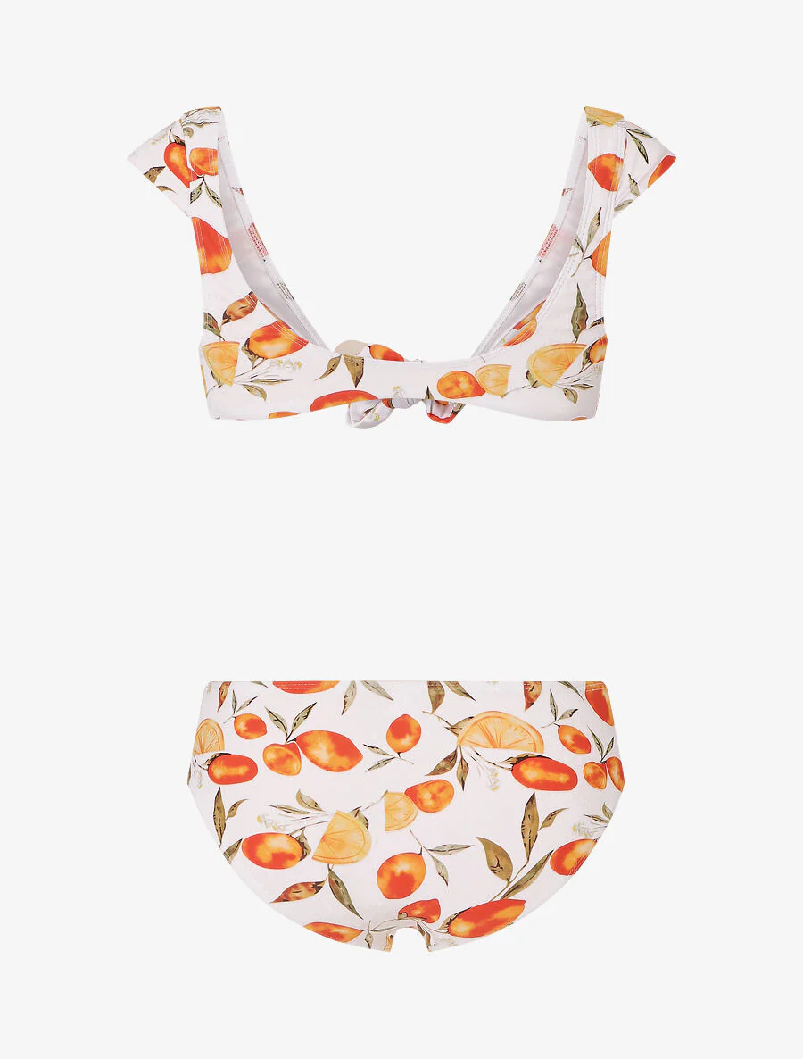 Bikini met citroenprint - Wit - Image 3