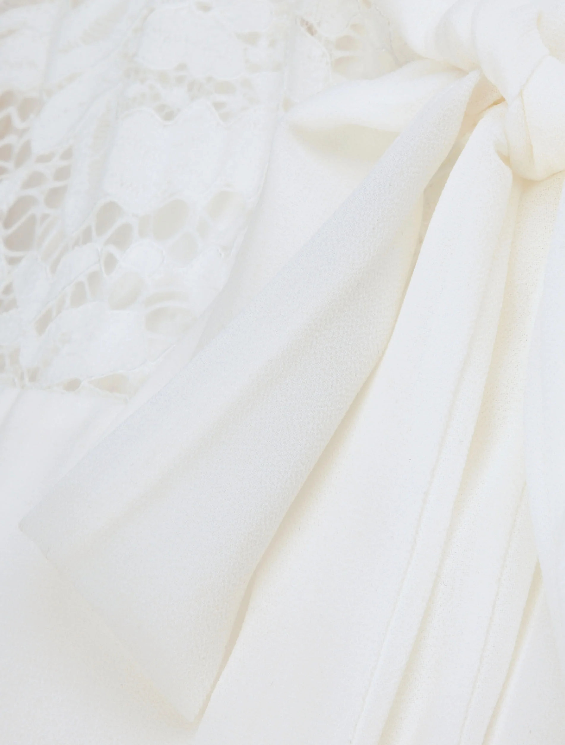 Bovenste stijlvolle kraagbal - Wit - Image 3