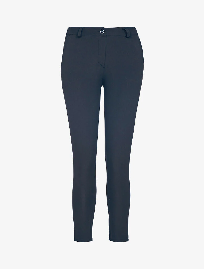 Broek 7/8 effen - marine - Image 3