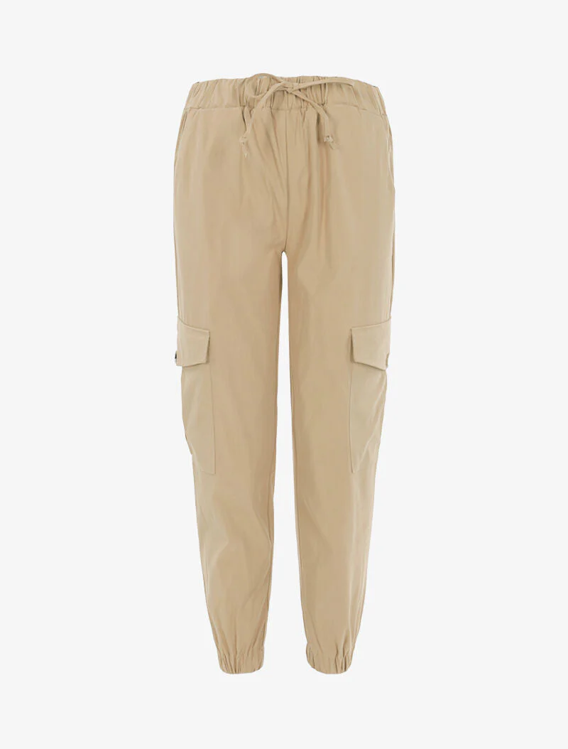 Cargo broek 7/8 - beige - Image 3