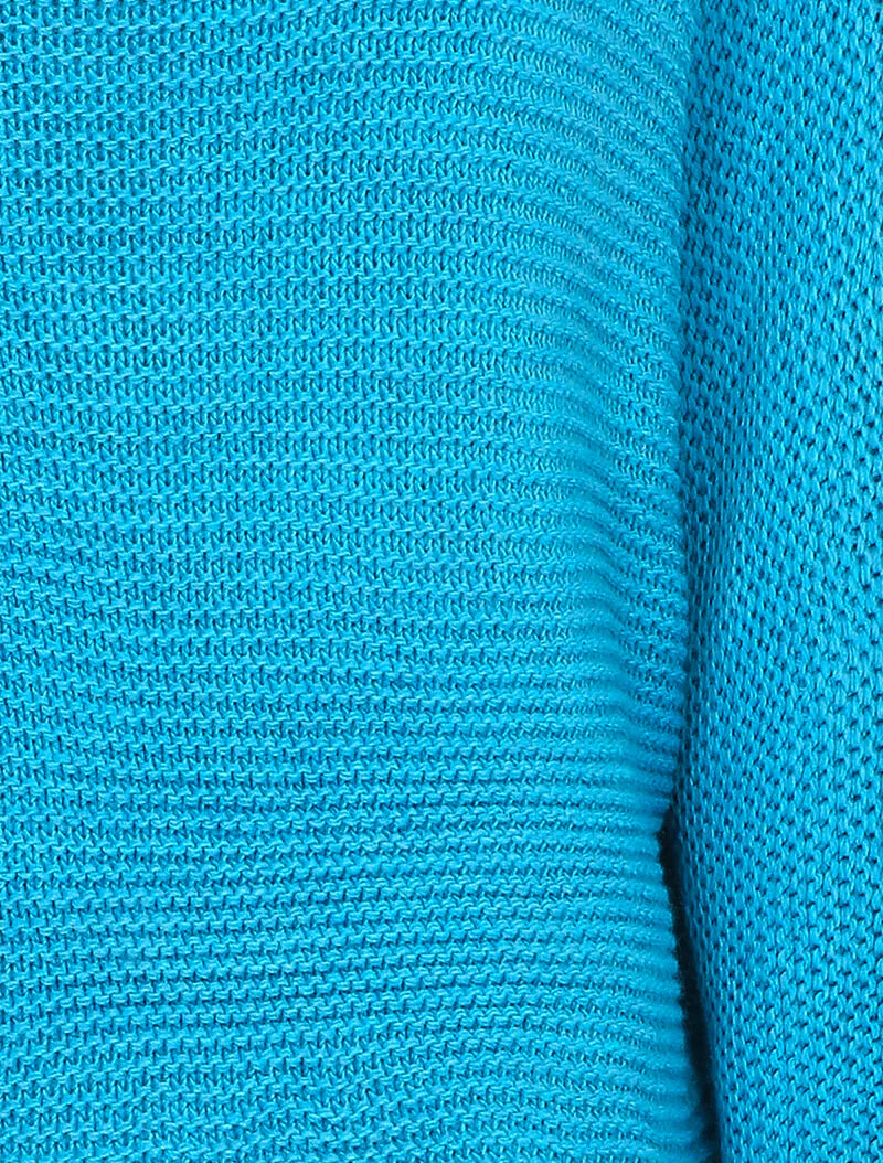 Dolman mouwen trui - Turkoois - Image 3