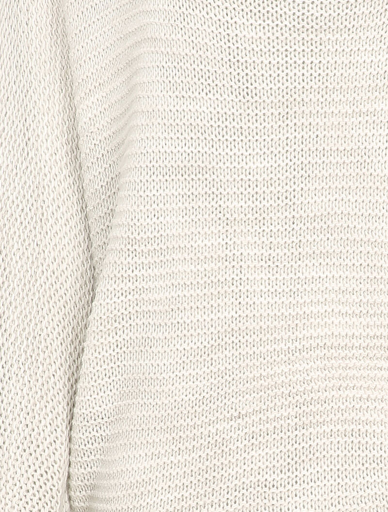 Dolmanmouwen trui - Beige - Image 3