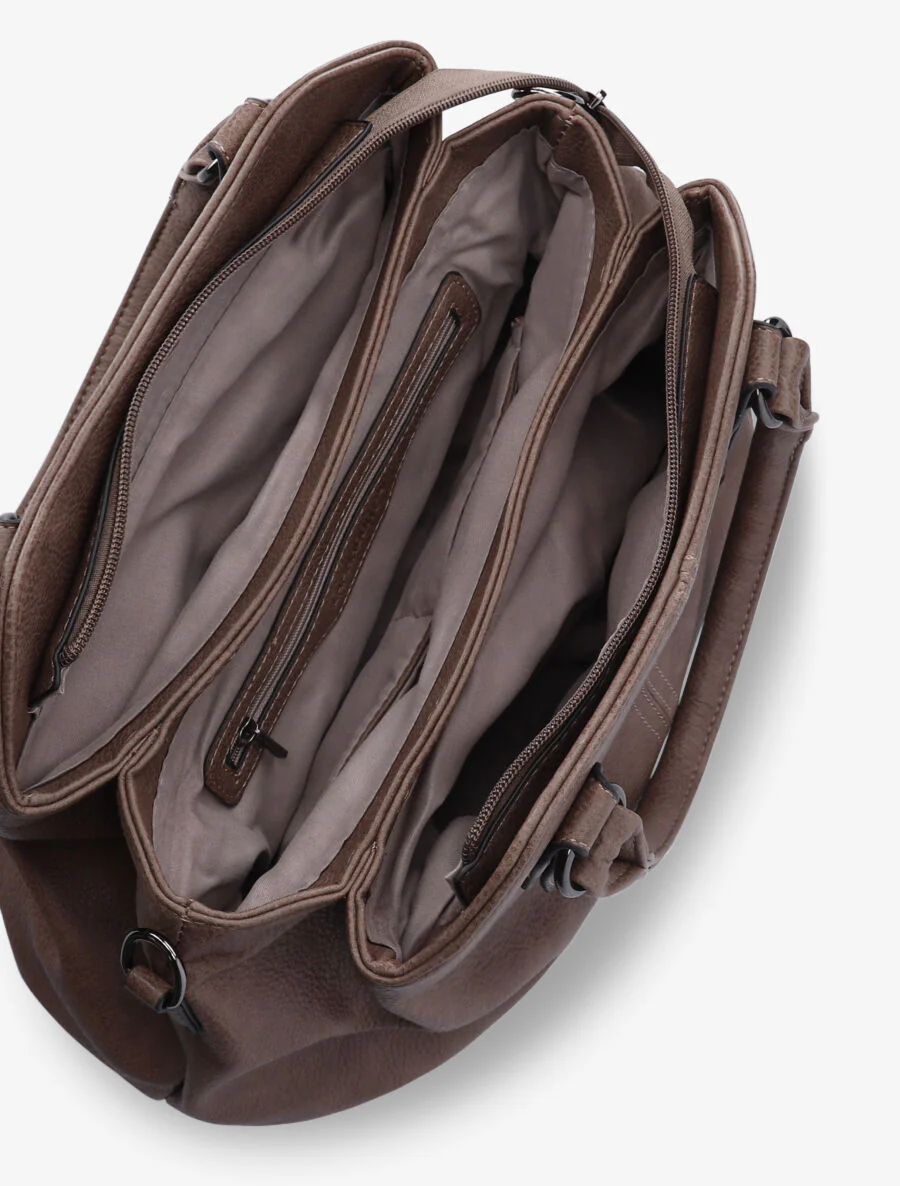 Dolores handtas - Taupe - Image 4