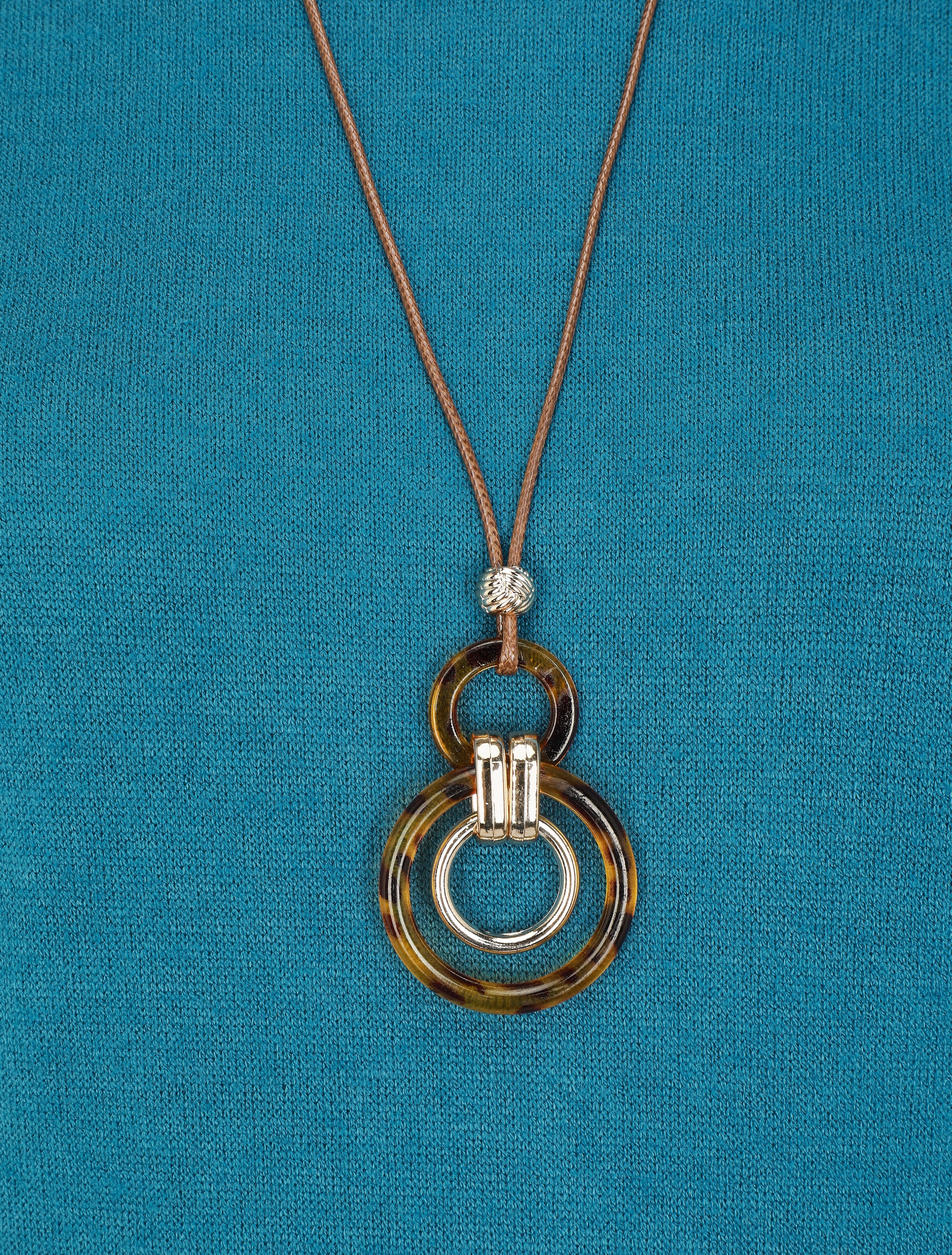 Dunne effen trui met plooiaccent - Eendblauw - Image 3