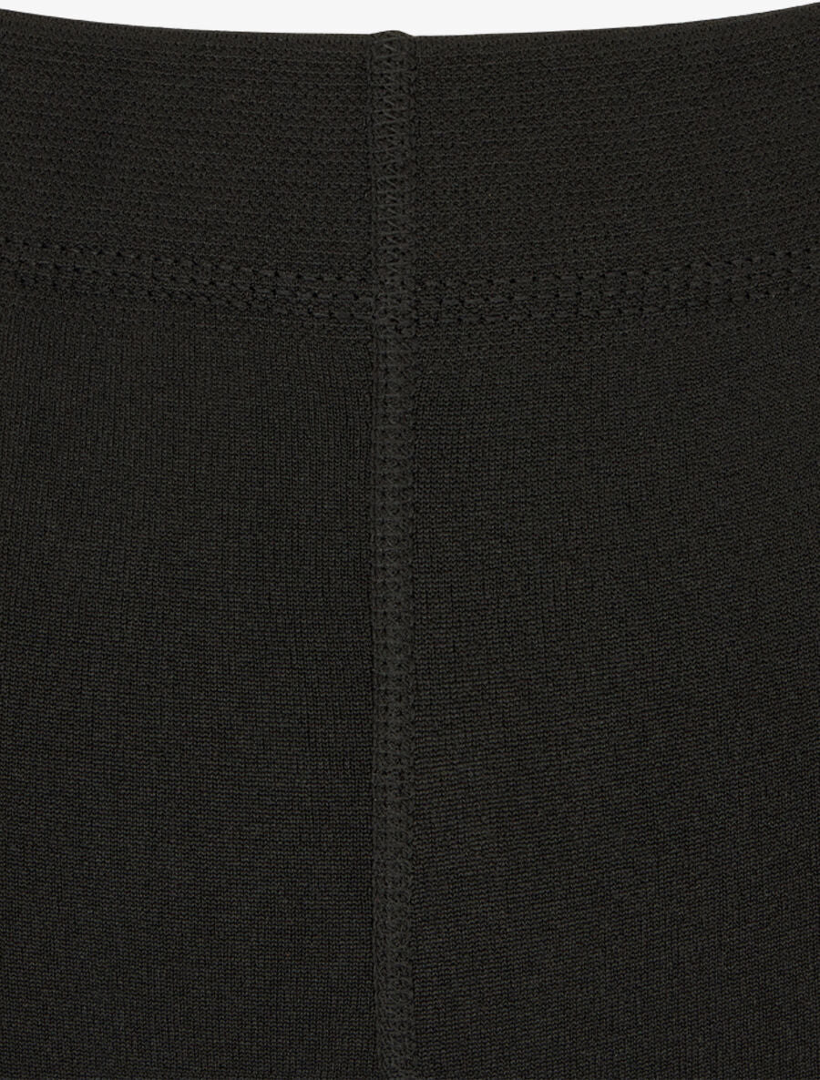 Effen leggings 1200 deniers - Zwart - Image 3