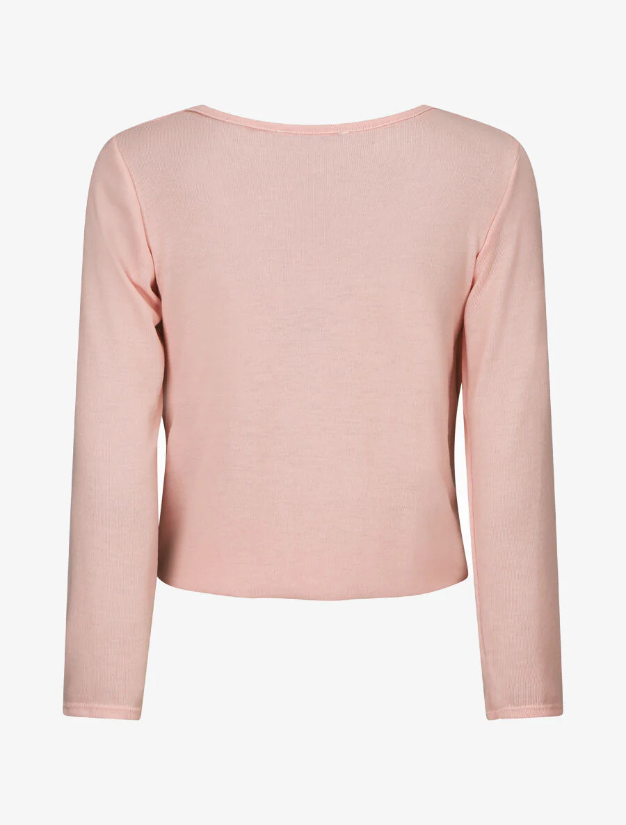 Gevoerde hoodie - Roze - Image 2