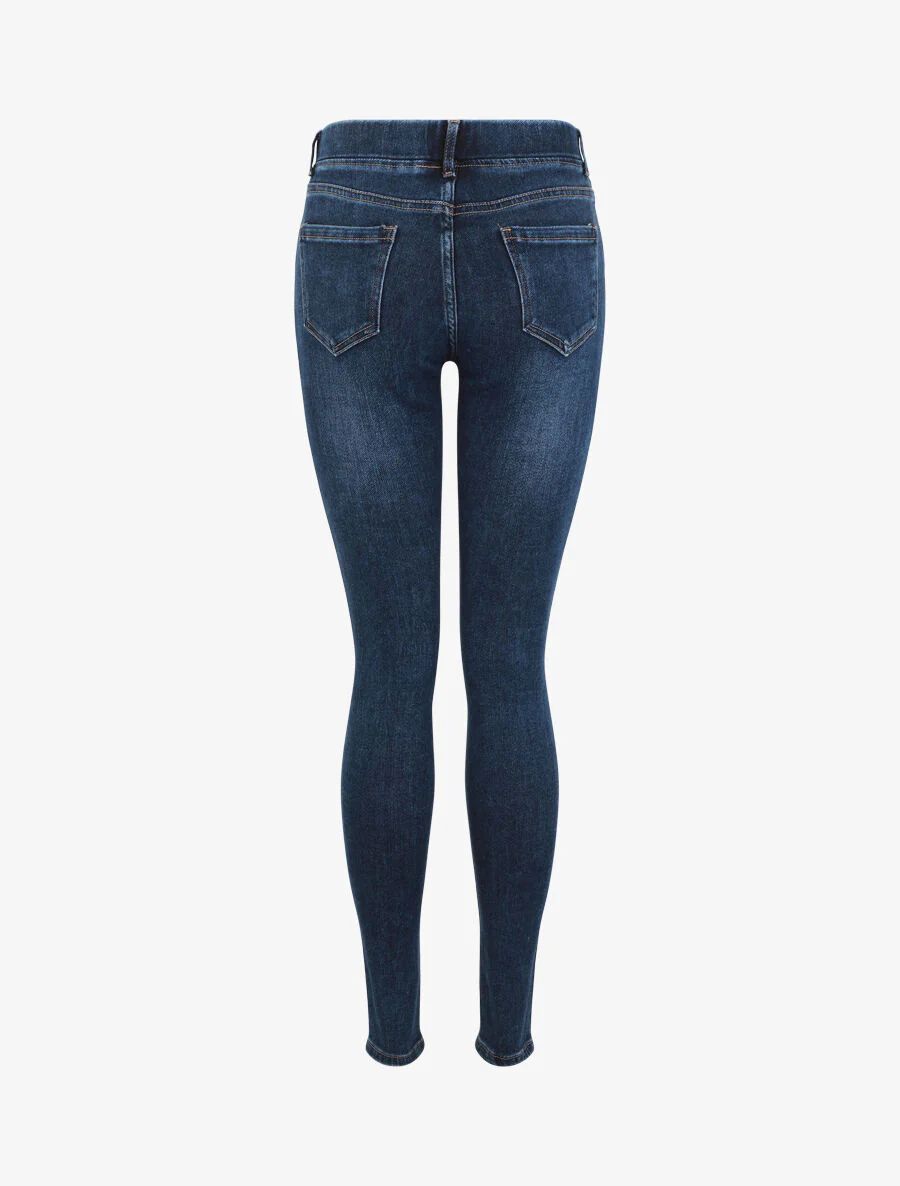 Skinny fit grote maat jegging - Blauw - Image 2