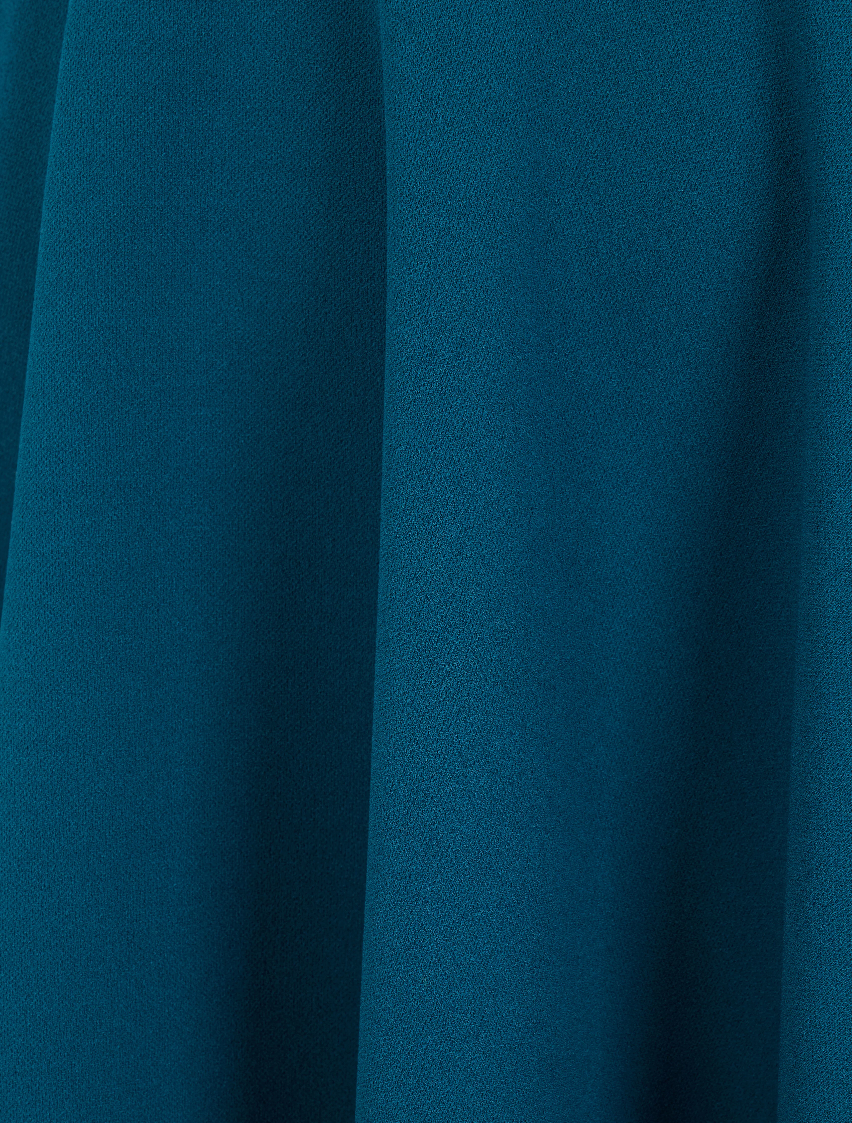 Hoge taille skaterrok - Eendblauw - Image 3