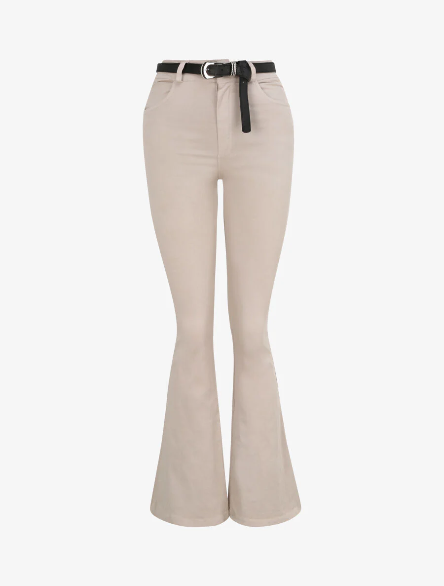 Jean eenkleurig - Beige