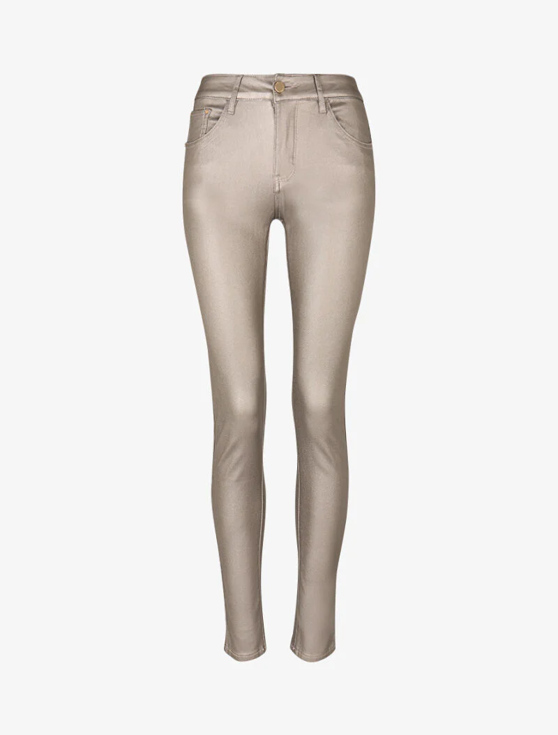 Jean met glitters - grijs - Image 3
