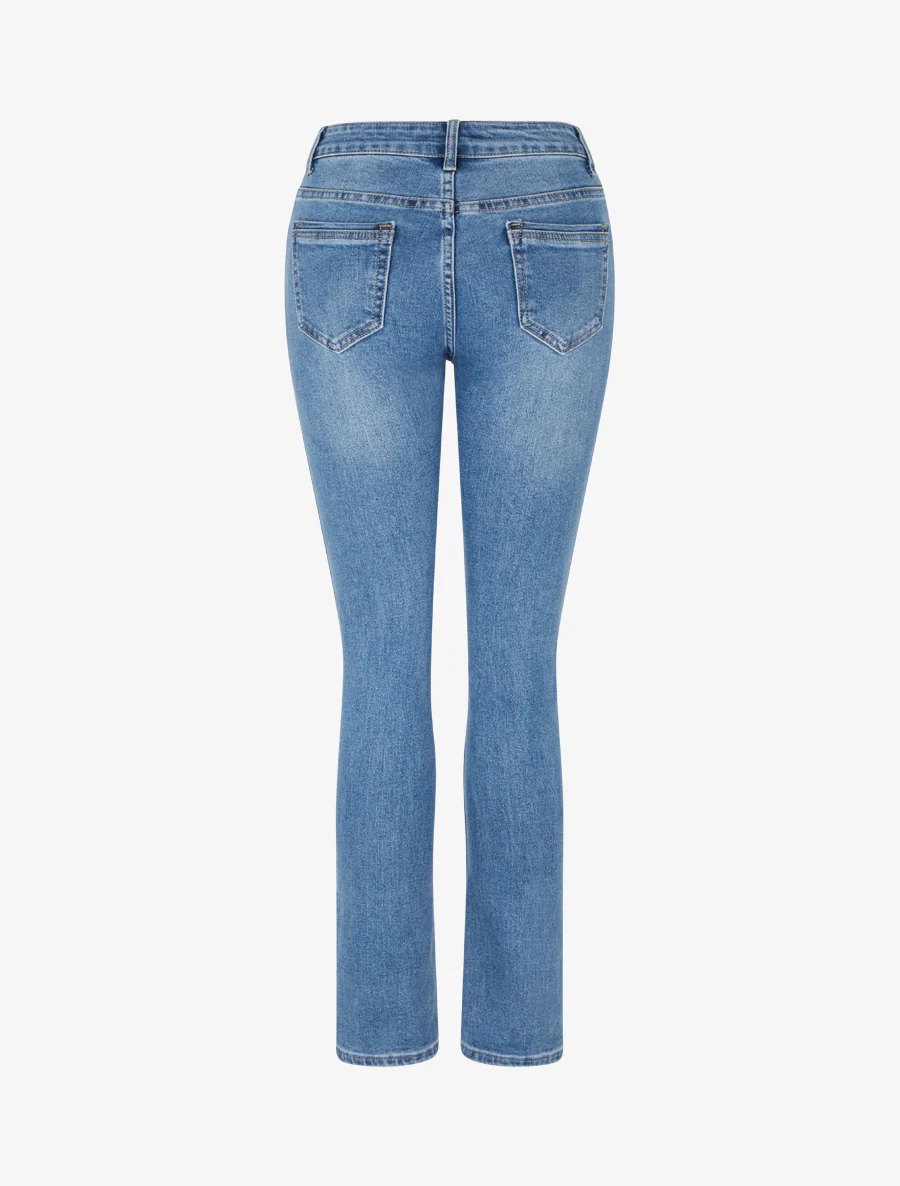 Jean klassieke slim fit - Blauw - Image 2