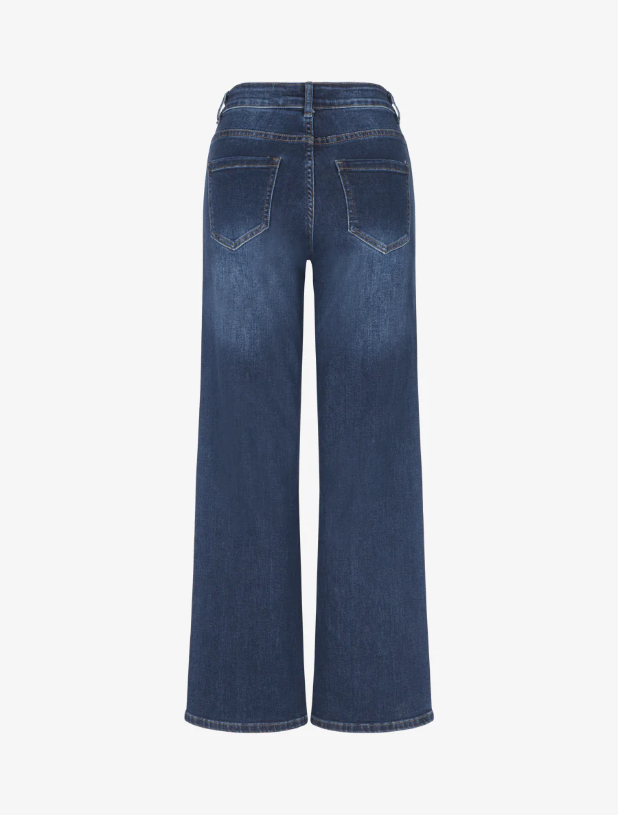 Jean met hoge taille - Blauw - Image 2