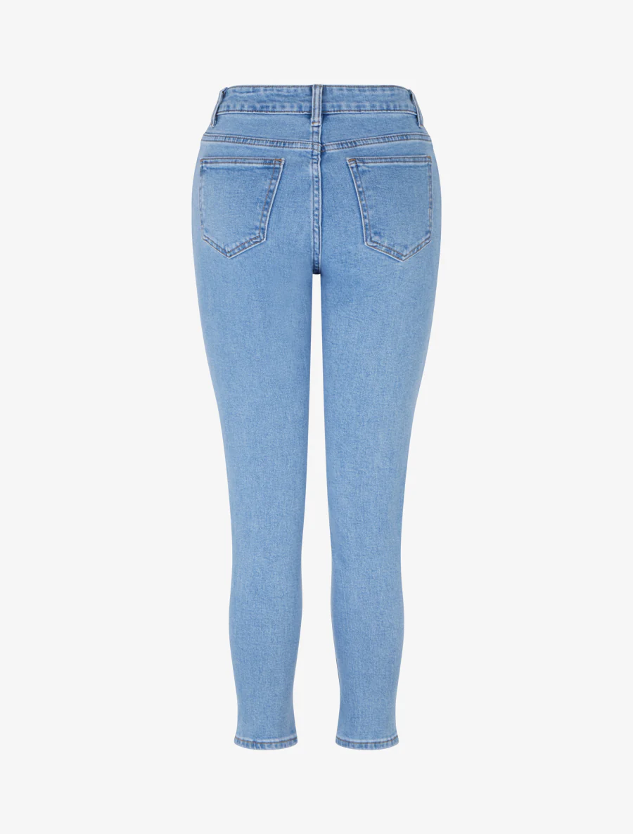 Jean moeder standaard taille standaard - Blauw - Image 2