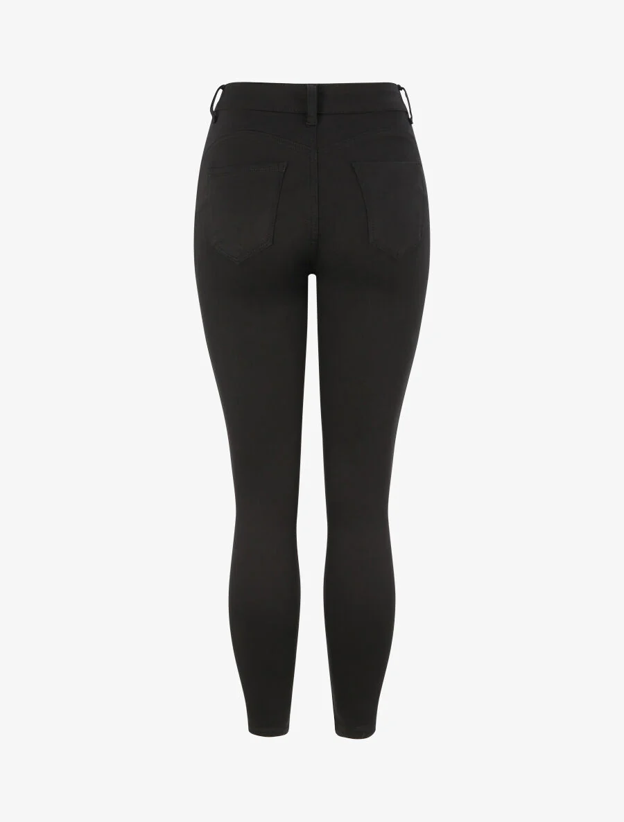 Jean push-up skinny fit - Zwart - Image 2