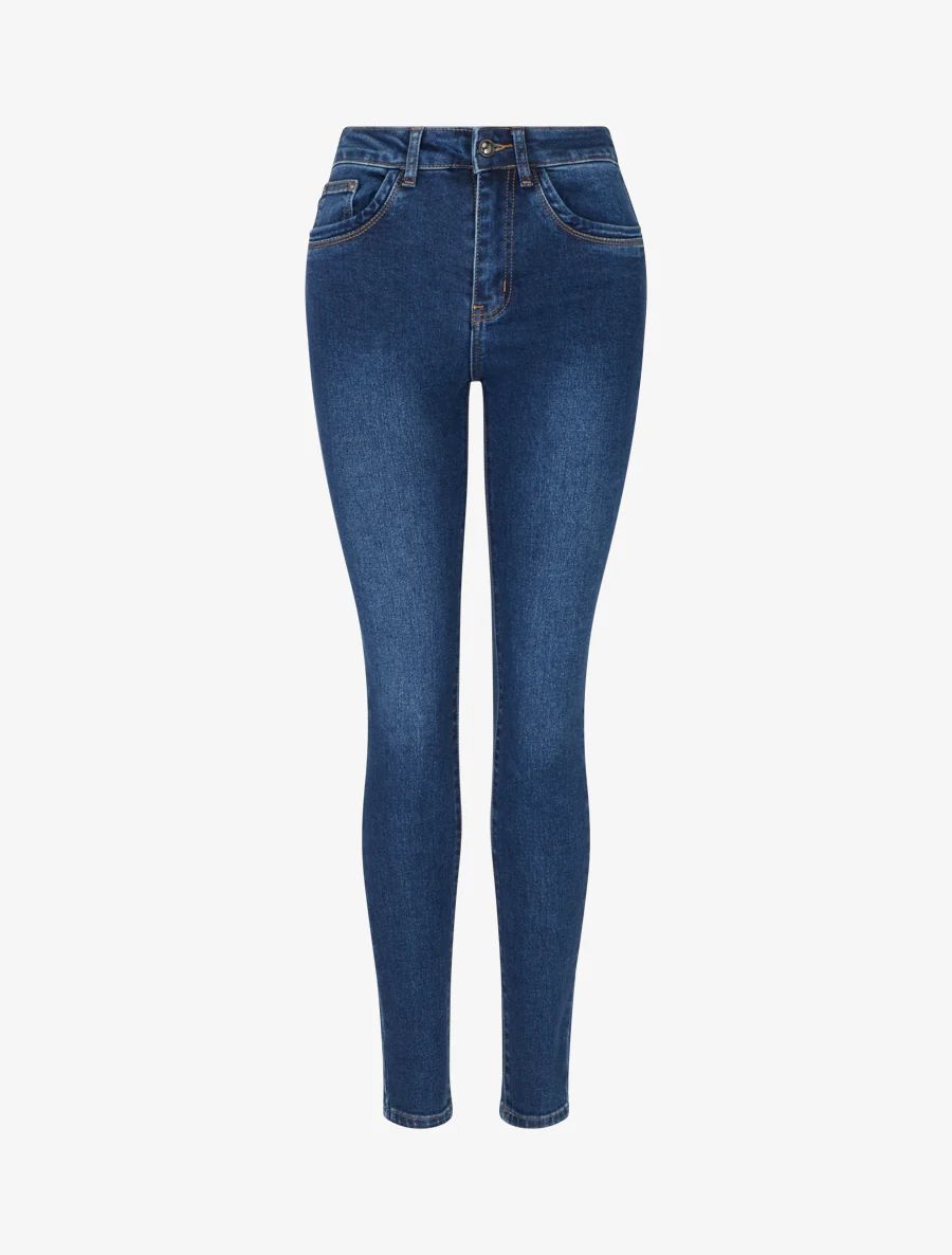 Jean standaard skinny fit - Blauw
