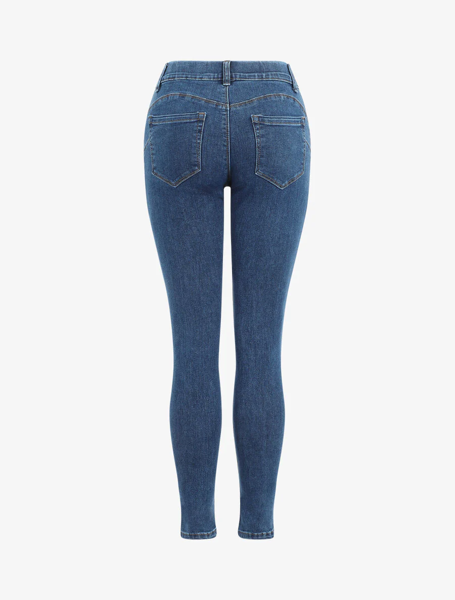 Jean push up skinny fit - Blauw - Image 2