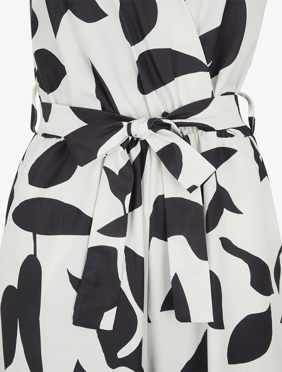 Jumpsuit met grafische print - Ecru - Image 3