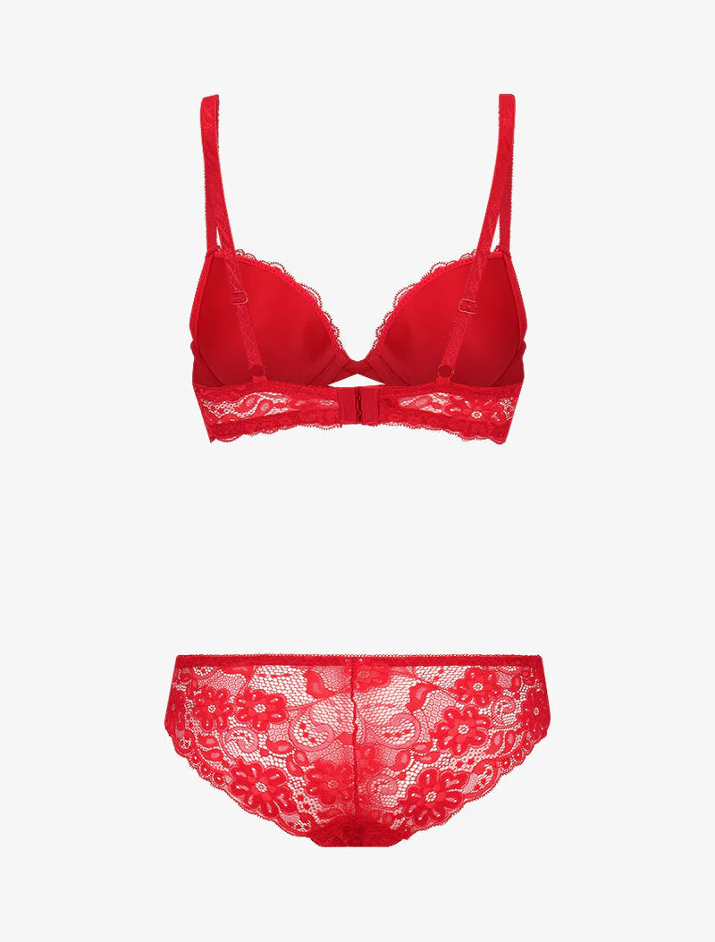 Kant- en bandjes set - rood - Image 2