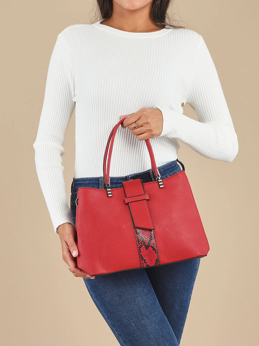 Keona handtas - Rood - Image 7