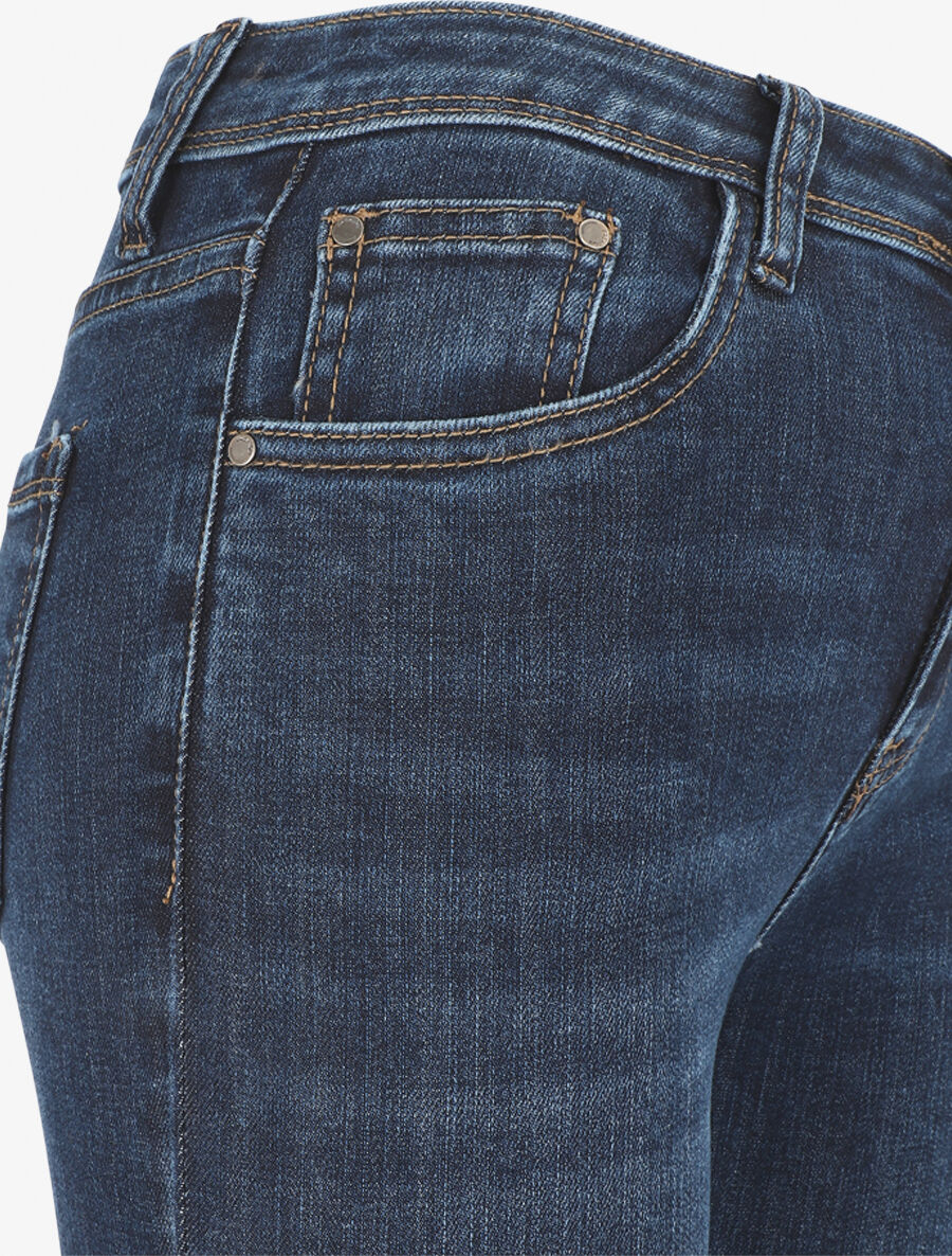 Klassieke skinny jeans - blauw - Image 3