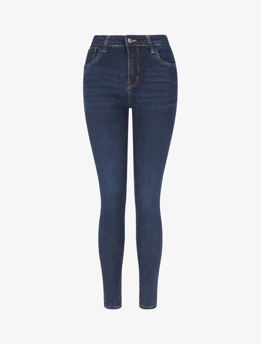 Klassieke slim fit jeans - Blauw