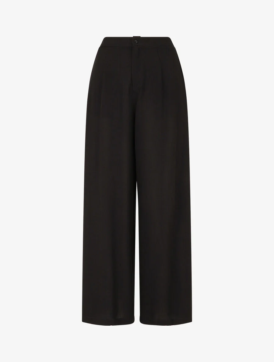Knoop-top en broek - zwart - Image 4