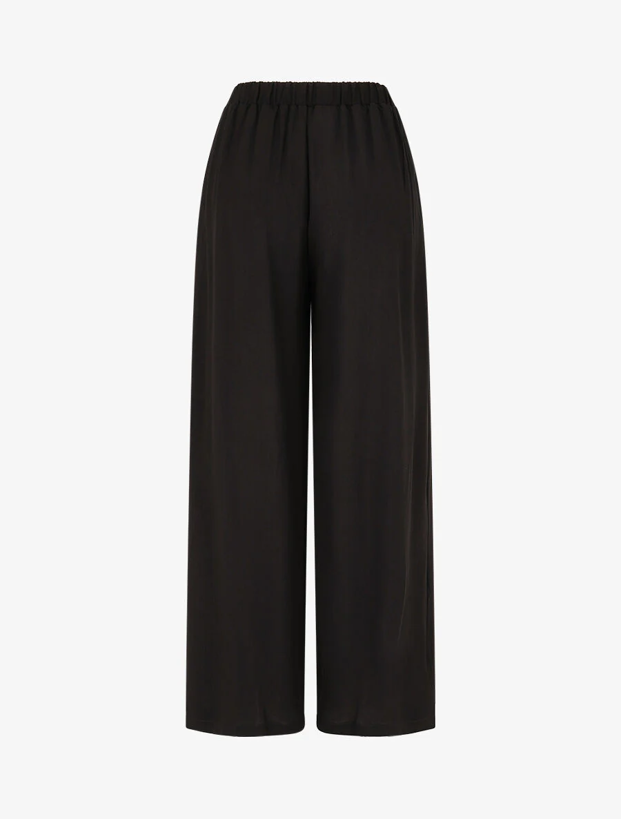 Knoop-top en broek - zwart - Image 5