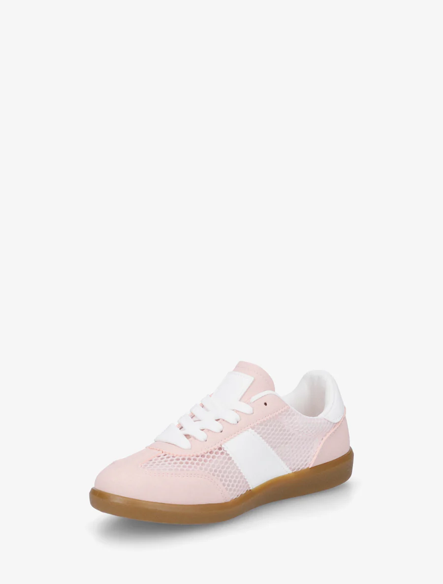 Lage geperforeerde sneakers - Roos - Image 3