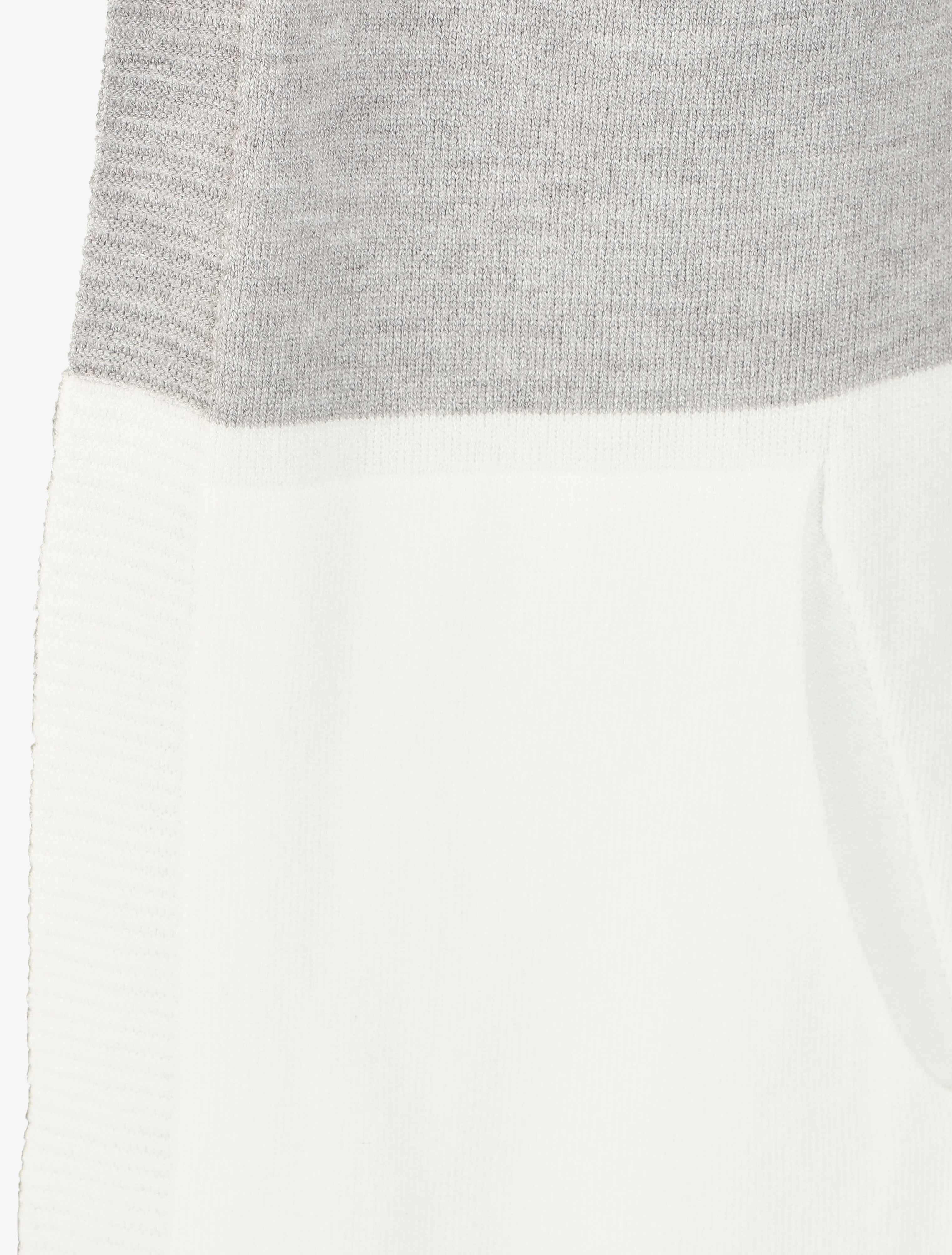 Lang gestreept vest met capuchon - Marineblauw - Image 3