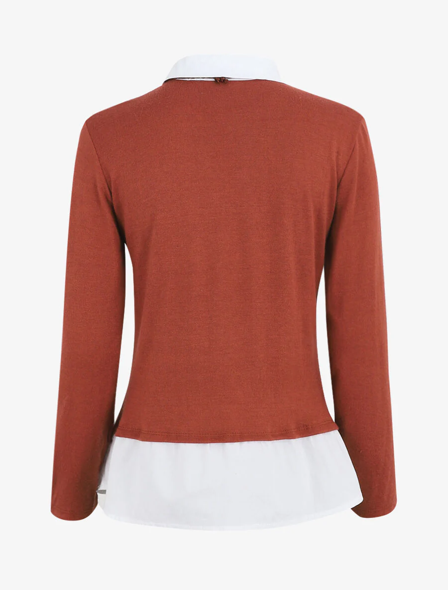 Overshirt jasje - Sienabruin - Image 2
