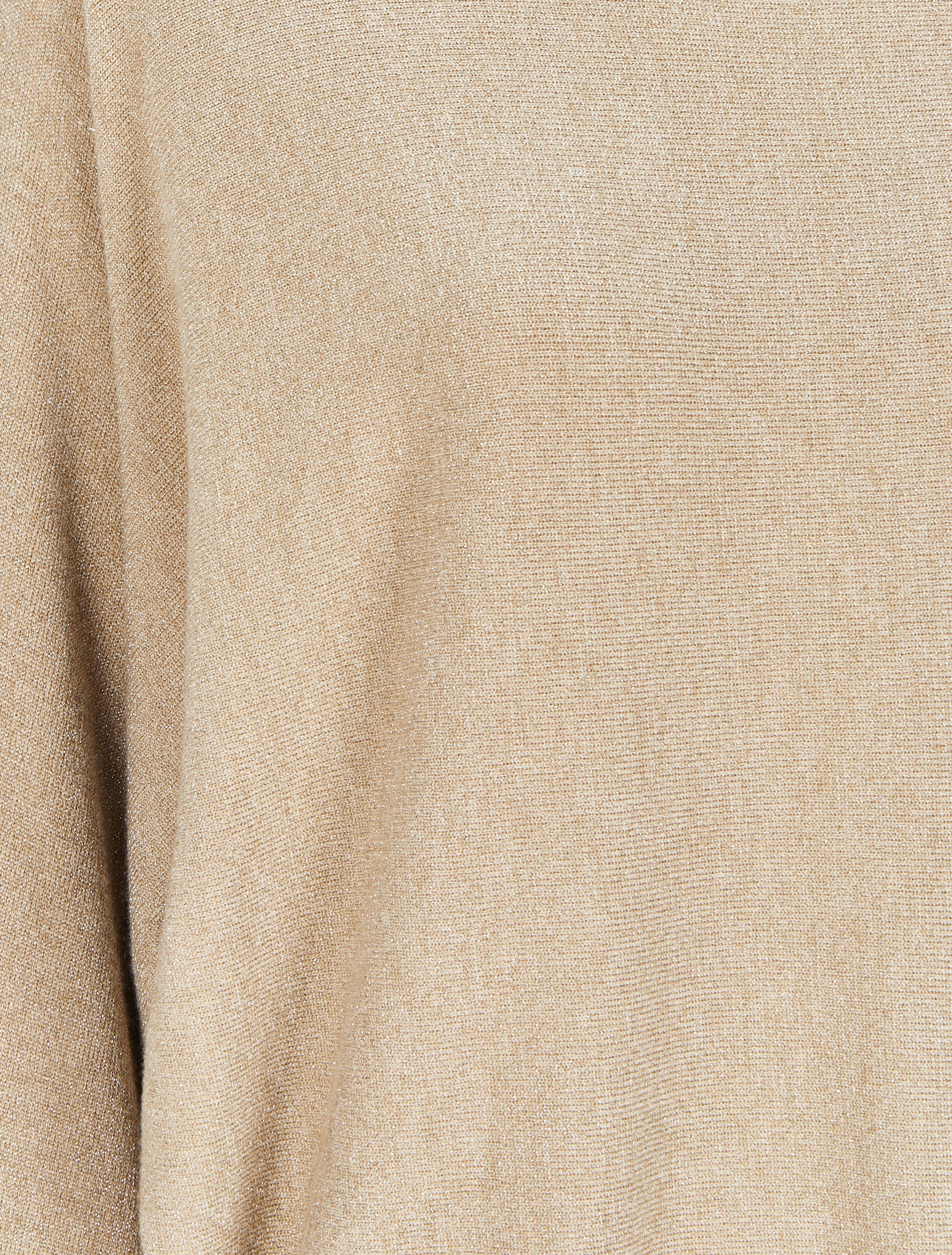 Oversized iriserende vleermuistrui - Beige - Image 3