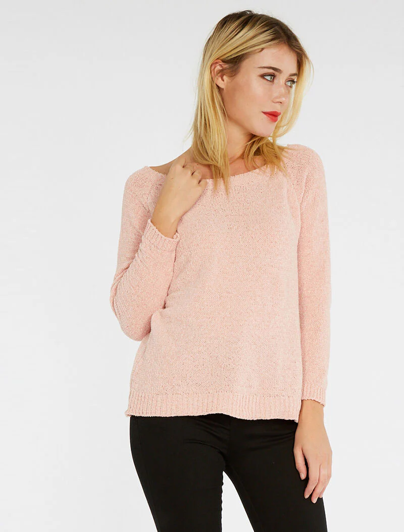Pull pilou basic - roze