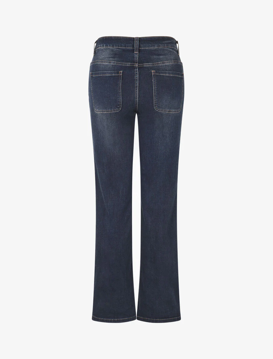 Recht jeans gewassen - blauw - Image 2