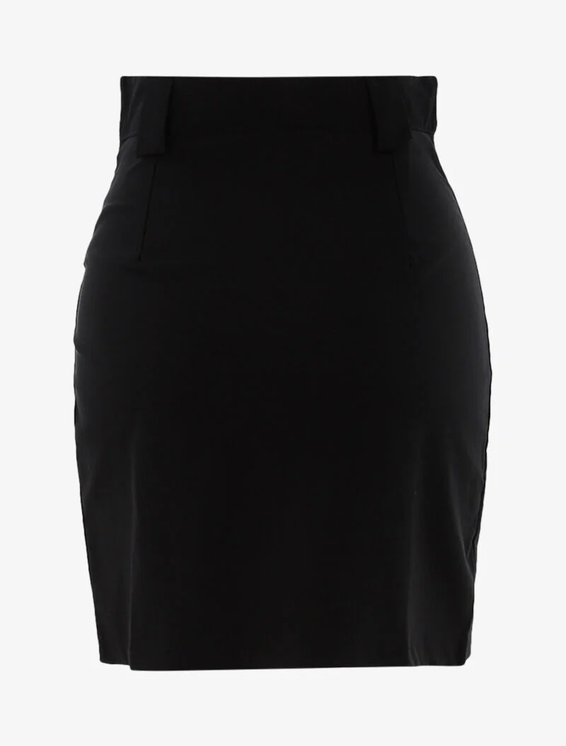 Rok met contrasterende details - zwart - Image 2