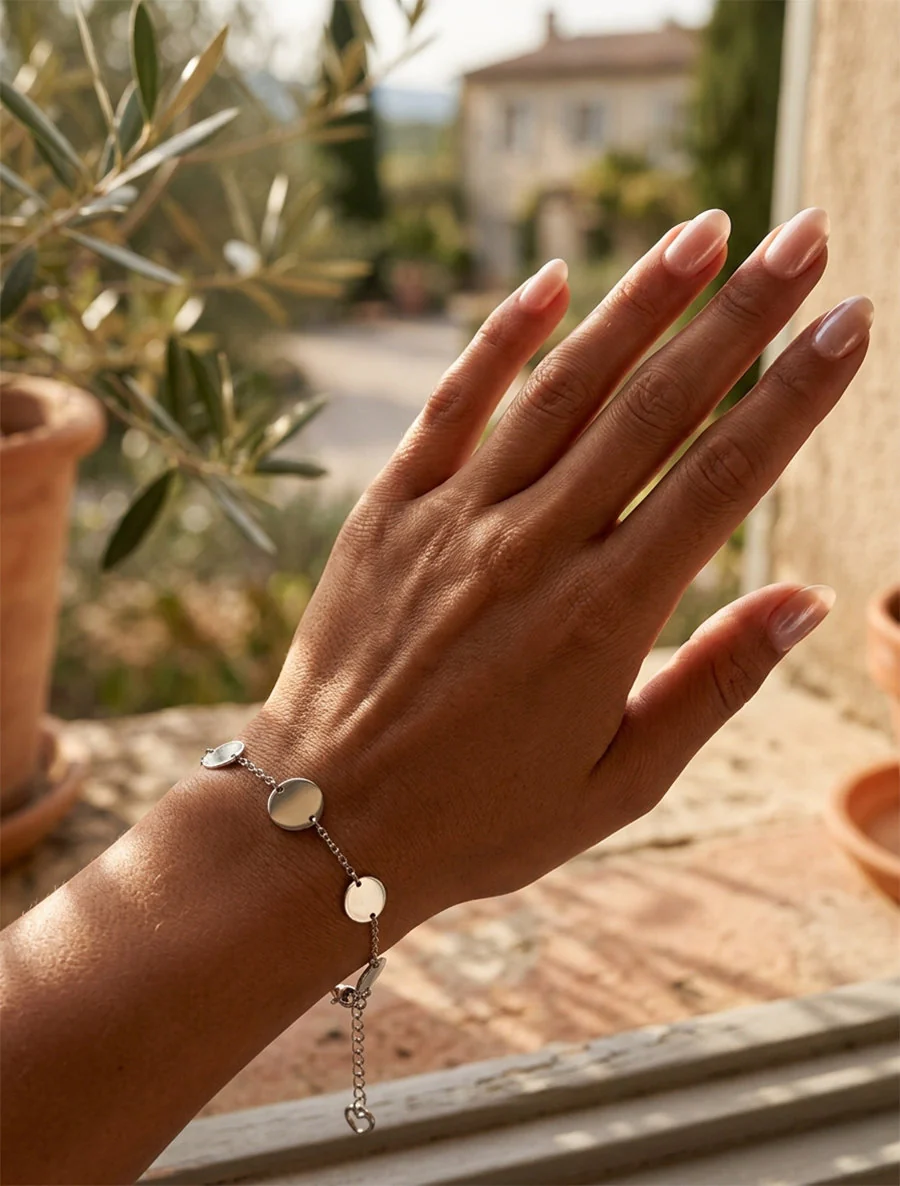 Rond bedeltjesarmband - Geld