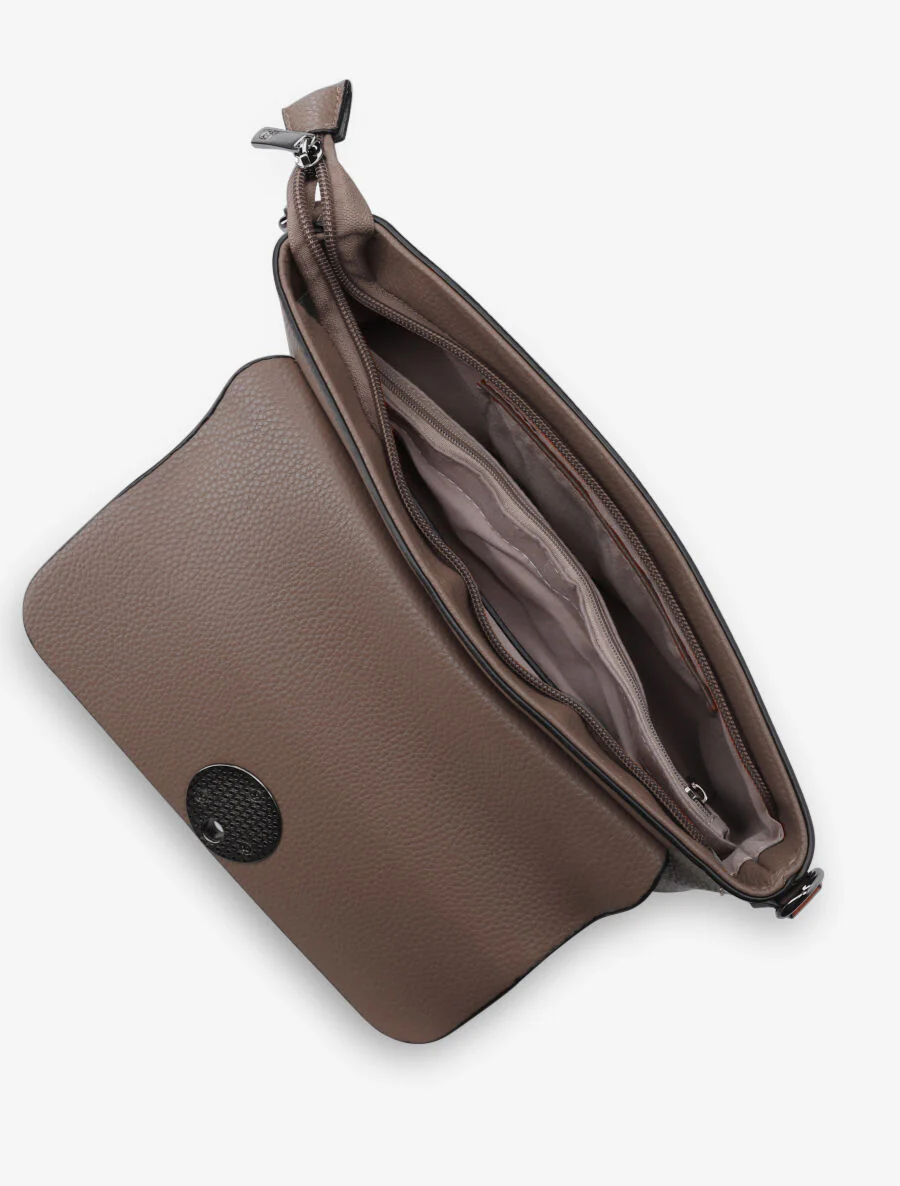 Roxane baguette tas - taupe - Image 4