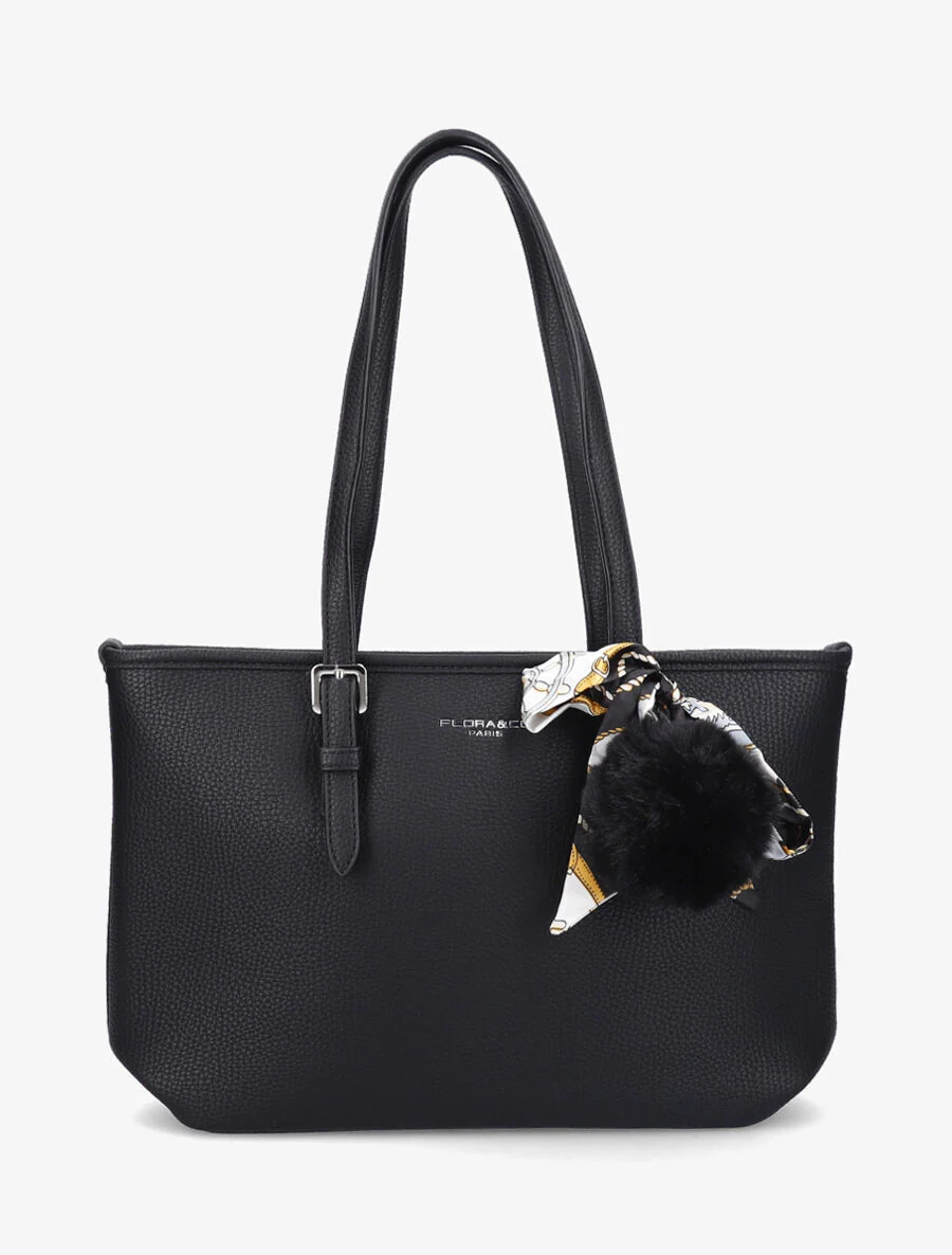 Justine shopper tas - Zwart