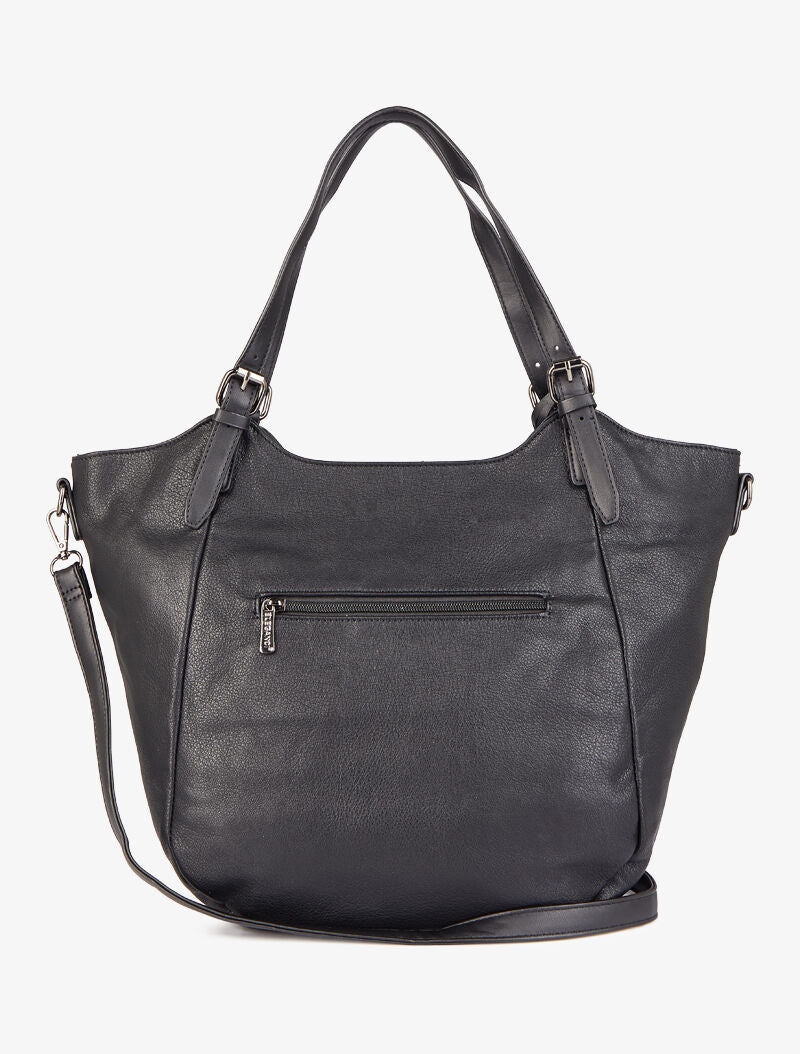 Monica shopper tas - Zwart - Image 3
