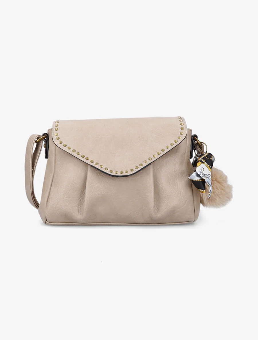 Schoudertas Millie - Donkerbeige