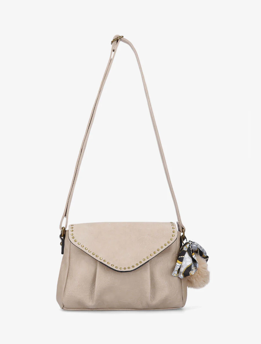 Schoudertas Millie - Donkerbeige - Image 3
