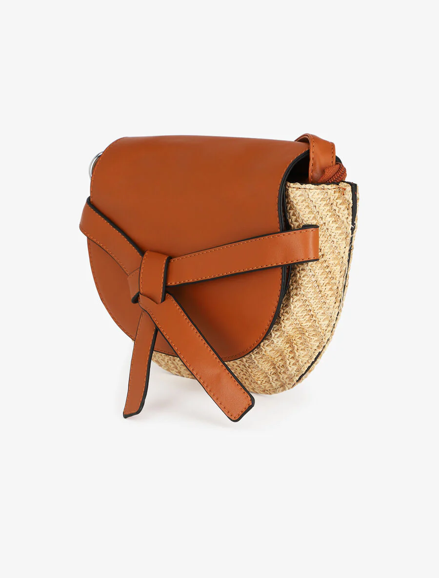 Nolwenn schoudertas - Camel - Image 2