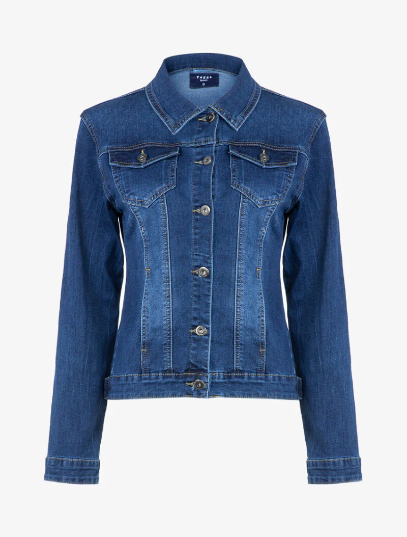Selvedge spijkerjasje - denim - blauw denim