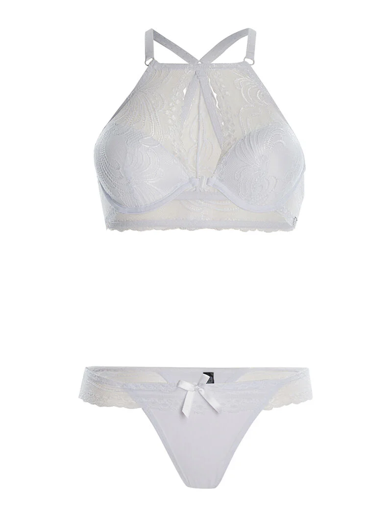 SG set met racerback en string - wit