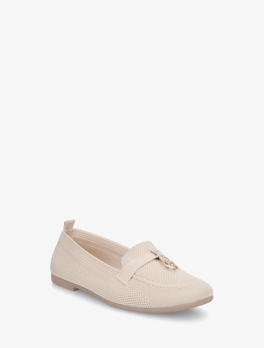 Sieraden stoffen mocassins - Beige - Image 2