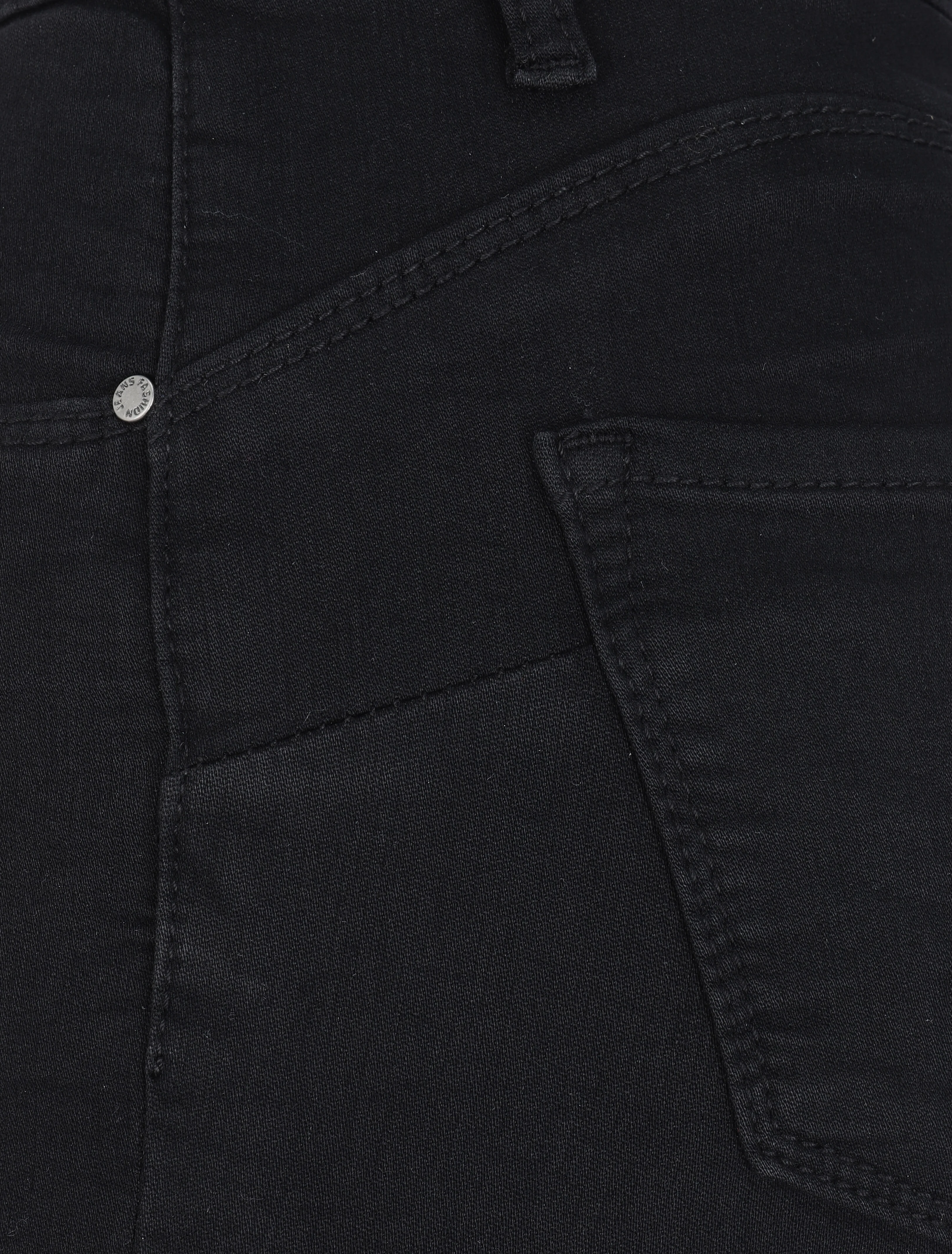Skinny push up jeans met lage taille - Zwart - Image 3