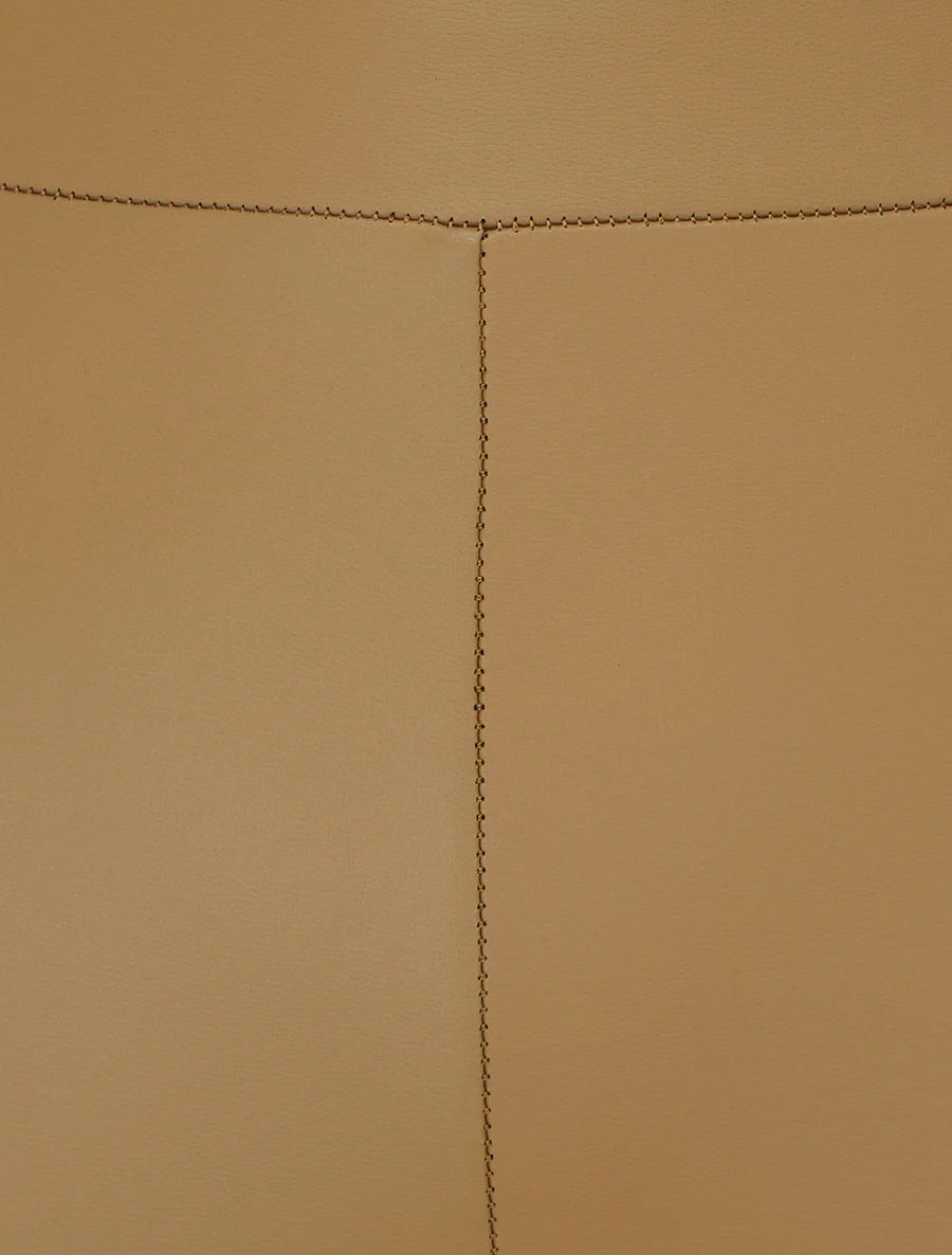 Skinny legging van imitatieleer - Kameel - Image 3